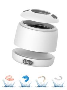 Nettoyeur ultrasonique UV électrique détachable ODM pour prothèses dentaires et appareils orthodontiques – Essentiels pour la maison - Product Image 1