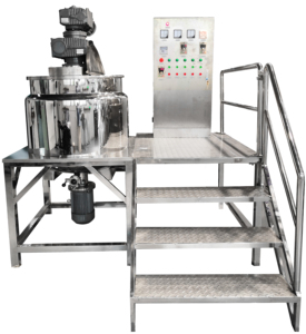 מקלחת ג 'ל נוזל חומר ניקוי נוזל סבון שמפו דבק צבע צבע לשיער ביצוע מיקסר מכונה ייצור קו - Product Image 2