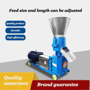 Profesyonel 3Kw Motor yem pelet ekipmanları çiftlik çiftlik balık gıda yüksek verimlilik için 2-6Mm ayarlanabilir yeni durum - Product Image 3