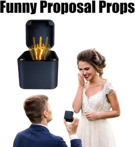 Boîte cadeau amusante en plastique avec doigt d'honneur, boîte surprise Jinccai, jouet amusant, boîte cadeau pour arbre de Noël, boîte à roses en forme de cœur, best-seller - Product Image 4