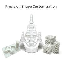 Service d'impression 3D SLA, pièces en résine transparente de précision personnalisées, tolérance de 0,2 mm, rugosité de surface de 8 à 15 µm, prototype rapide, OEM