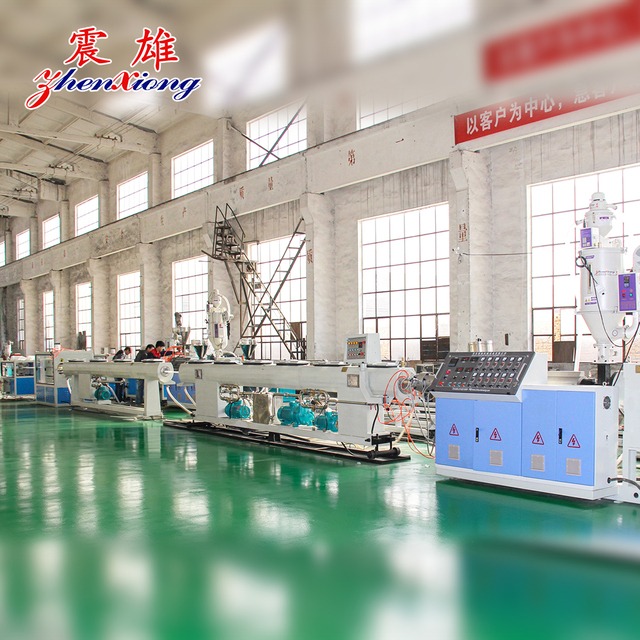 Automatic Single-screw PLC PPR PE HDPE Plastic Pipe Extrusion Machine (Plastic Pipe Production Machine)