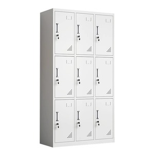 Modern Metal <b>Locker</b> 1800x900x420mm 4 Layers With Lock <b>Storage</b> Cabinet For Factory Staff Dormitory Shoe Organizer - Product Image 5