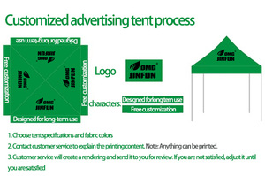 Carpa Retráctil Personalizable con Toldo Impermeable y Protector Solar, Refugio para Exposiciones y Eventos Deportivos al Aire Libre con Logotipo - Product Image 6