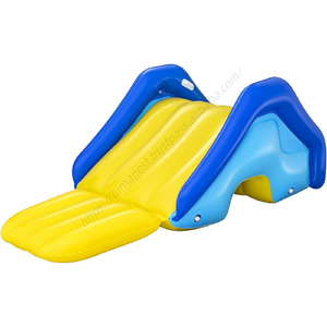 Muebles de Decoración al por Mayor, Tobogán Inflable de PVC Personalizado OEM para Piscina con Juguetes para Niños - Product Image 1