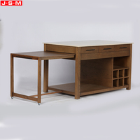 Meubles de salon pierre artificielle placage haut carcasse bureau table de bureau en bois pour un usage domestique