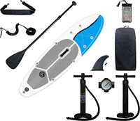 Planche à pagaie gonflable de haute qualité Sup Stand Up Paddle Board 10''6 'planche à pagaie gonflable planche à pagaie de surf souple
