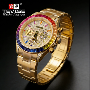 Reloj Mecánico Impermeable de Súper Calidad ODM de 40 mm, Fábrica VS V2, Acero 904L, Movimiento 4131, Cronógrafo de Oro - Product Image 1
