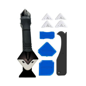 Spatule de nettoyage en silicone de qualité industrielle avec tête en acier inoxydable, multifonction, pour joints et colle de verre, outil manuel - Product Image 2