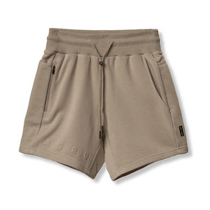 Short respirant en coton vierge pour hommes, short de survêtement en éponge pour hommes, vente en gros - Product Image 2