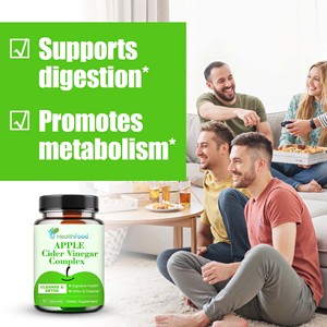 Cápsulas de Vinagre de Sidra de Manzana Keto para Mujeres, Extracto Complejo de Vinagre de Sidra de Manzana, Personalización al por Mayor, Apoyo a la Desintoxicación y Limpieza - Product Image 6