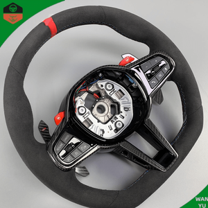 Volante para <span class=keywords><strong>BMW</strong></span>, Actualización al Estilo LCI, Compatible con G05 G20 G30 G2X G3X G8X F9X 2018-2024, Accesorios Interiores de Coche de Carbono Personalizados - Product Image 3