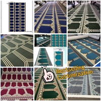 Tapis de couloir gris et noir à motif grec, à poils ras, avec support en grille, en polyester, antidérapant, lavable, pour long couloir, entrée ou hall.