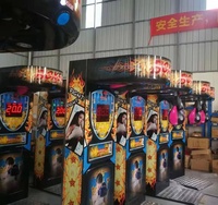 Machine de jeu d'arcade de boxe à monnayeur électronique géante pour l'extérieur, simulateur de punching, prix de gros à vendre