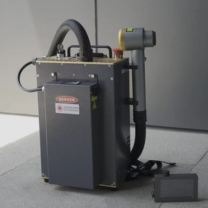 Pulitore <span class=keywords><strong>Laser</strong></span> Portatile a Zaino con Impulsi Manuali per Rimuovere Ruggine, Olio, Graffiti e Vernici su Vetro e Legno - Product Image 5