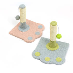 Luxury <b>Cat</b> Claw Styling Sisal <b>Scratch</b> Column & <b>Board</b> Small Climbing Rack Grinding Toy Simple Design - Product Image 1