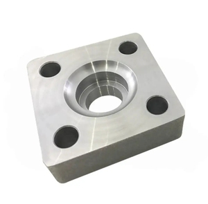 Có thể được tùy chỉnh áp lực cao rèn <span class=keywords><strong>4</strong></span> lỗ thép không gỉ mặt bích thép carbon mặt bích vuông - Product Image 2