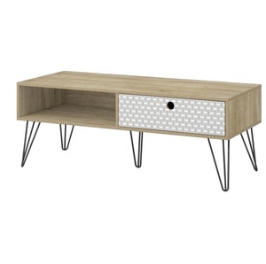 Tốt Hơn Nhà Giải Trí Bằng Gỗ Đơn Vị TV Đứng Ngực Ngăn Kéo Bàn Cà Phê Kim Loại Chân Lưu Trữ Tủ & Phòng Khách <span class=keywords><strong>Cube</strong></span> Lưu Trữ - Product Image 1