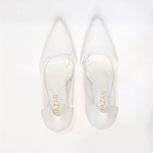 Sandales à talons aiguilles blanches pour femmes Escarpins à bout pointu de grande taille avec confort doux de haute qualité pour une utilisation estivale - Product Image 5