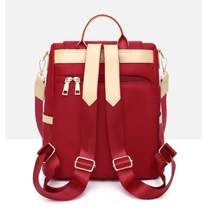 Mochila de viaje antirrobo <span class=keywords><strong>para</strong></span> Mujer, morral escolar a la moda, de Color sólido, <span class=keywords><strong>para</strong></span> <span class=keywords><strong>adolescentes</strong></span> - Product Image 4