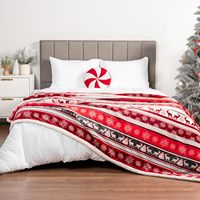 Lustiges Druck design Home Holiday Decor Weiche warme Flanell decke Bequemes gemütliches Weihnachts geschenk