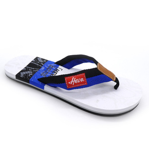 Offre Spéciale logo personnalisé tongs toile de caoutchouc sandales <span class=keywords><strong>homme</strong></span> pantoufles hommes flip flop - Product Image 2