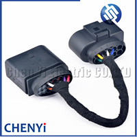 Câble adaptateur de conversion 10P à 14P 1J0973837 6R0973735 pour la modification et la mise à niveau des phares LED Golf 7.5