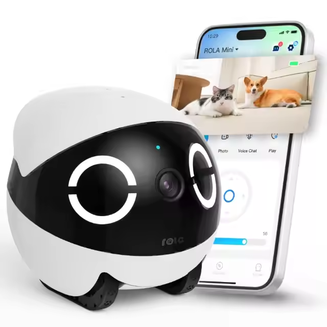Mini Pet Monitor Companion Robot for Sports & Entertainment