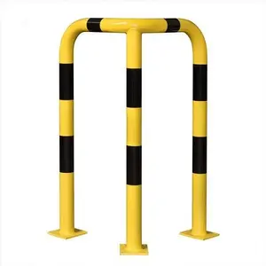 different size warehouse machinery guard protective forklift safety metal barriers