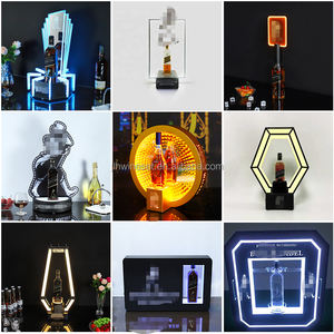 Presentador de botellas de vino personalizado gratuito, estante de exhibición de servicio de botellas VIP de acrílico, presentador de botellas de Tequila Don <span class=keywords><strong>Julio</strong></span> 1942 - Product Image 3