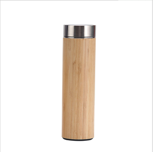 <span class=keywords><strong>Zojirushi</strong></span>-taza de vacío con pantalla de temperatura de acero inoxidable, bambú, aislamiento, termo - Product Image 1