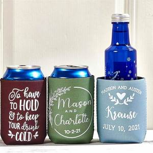OEM Wedding Can Coolers - Digital Printed Stubby Holders for Party Favors and Decor - Product Image 4