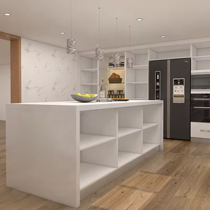 Mobili da Cucina Modulari Moderni con Design in Blockboard e Legno - Product Image 4