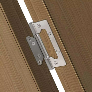 Bisagras Ocultas de Acero Inoxidable en Forma de Mariposa de 5 Pulgadas para Puertas de Madera y Acero, Duraderas, Fáciles de Instalar, Estilo Europeo, para Muebles de Cocina - Product Image 4