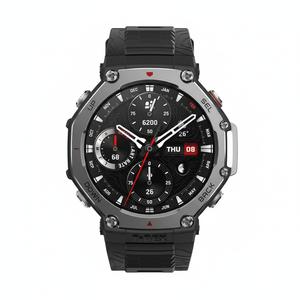 AmazfitT-Rex 3 1.5"Dual-band <b>GPS</b> 27-Day Battery Life <b>Smartwatch</b> Black by FedEx - Product Image 2