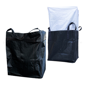 Jumbo <strong>Bulk</strong> Bags 500kg 1000kg 1500kg 2000 kg 2500kg 3000kg pp Jumbo <strong>Ton</strong> Bag for Construction Materials Big Bags pp Fibc <strong>Container</strong> - Product Image 1