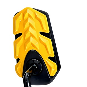 Rétroviseurs universels pour moto tout-terrain, motocross, <span class=keywords><strong>enduro</strong></span>, VTT, scooter, moto, rétroviseurs latéraux à motif feuille, boîtier coloré - Product Image 4
