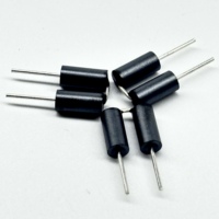 Perles de ferrite au plomb BEAD, noyaux de filtre EMI, composants de suppression du bruit haute fréquence, types axiaux et radiaux, enroulés, 2,5-14 mm