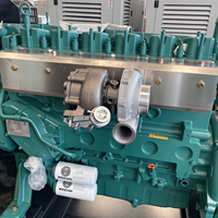 WP10D320E200 300kW Genset Diesel Tipe Terbuka Alternator Pengontrol DSE 3 Fasa