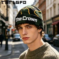 Gorros de punto personalizados con logo impreso al por mayor, estilo streetwear, con tejido suave, gorro de invierno con dobladillo, fabricante.
