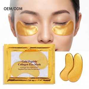Patchs anti-âge en silicone <span class=keywords><strong>pour</strong></span> le visage, masque contour des <span class=keywords><strong>yeux</strong></span> en cristal doré scintillant, patchs liftants anti-rides sous <span class=keywords><strong>les</strong></span> <span class=keywords><strong>yeux</strong></span>, livraison directe - Product Image 1