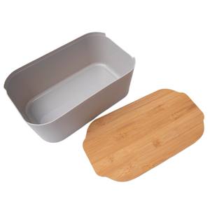 Caja de Pan de Plástico Rectangular para Cocina con Tapa de Tabla de Cortar, para Conservación de Frescura, con Logotipo Personalizado al por Mayor - Product Image 6