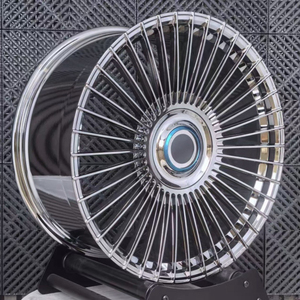 Ruedas Cóncavas Forjadas de Cromo Multirradio para Automóviles de Pasajeros 5x114.3 5x112 5x120 para <span class=keywords><strong>Corvette</strong></span> Audi BMW <span class=keywords><strong>Shelby</strong></span> Jaguar - Product Image 3