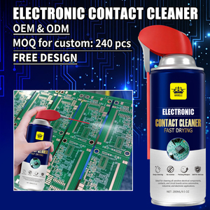 Fast Dry Electrical Contact <strong>Cleaner</strong> Removes Grease Dust Oxidation Industrial Maintenance Precision Circuit Board <strong>Cleaner</strong> Spray - Product Image 2