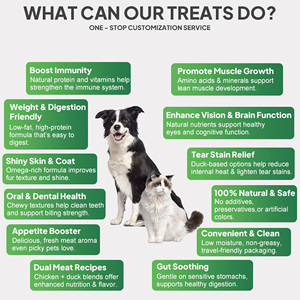 Ingrédients naturels Cuit à la vapeur Bandes de Bonito Cat Snack Pure Protein pour réduire les taches de larmes et stimuler la santé des yeux - Product Image 4