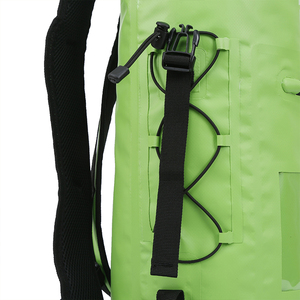 Sac de tennis YS personnalisable avec logo, imperméable, en bâche PVC 500D, avec pochette pour ordinateur portable, poche pour téléphone portable, sac étanche 30-40L - Product Image 5