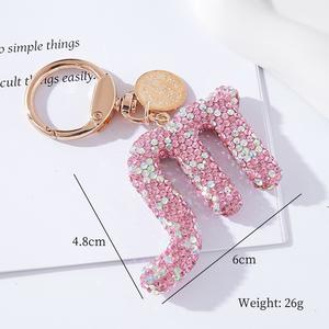 É<span class=keywords><strong>l</strong></span>égant strass astrologique astrologie <span class=keywords><strong>Horoscope</strong></span> signe <span class=keywords><strong>du</strong></span> zodiaque porte-clés porte-clés sac breloque cristal signe <span class=keywords><strong>du</strong></span> zodiaque bijoux pendentif - Product Image 5