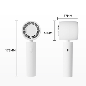 Ventilatore elettrico a ricarica allungabile ad alta velocità portatile e indossabile ventole piedistallo piccoli ventilatori in piedi - Product Image 1