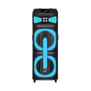 Enceinte NDR-2250 avec chariot et roues, double haut-parleurs de 12 pouces, TWS, FM, RGB, basses 100Z * <span class=keywords><strong>2</strong></span> + aigus Z-head pour adultes - Product Image 4