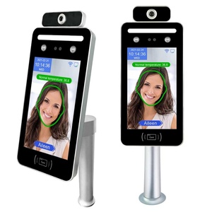 Dispositivo de Control de Asistencia con Reconocimiento Facial, Medición de Temperatura, Palma de la Mano, Visión Nocturna, Alta Seguridad, WIFI - Product Image 4